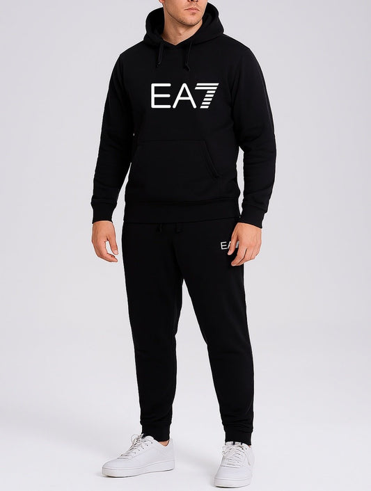 Trening din bumbac Negru EA