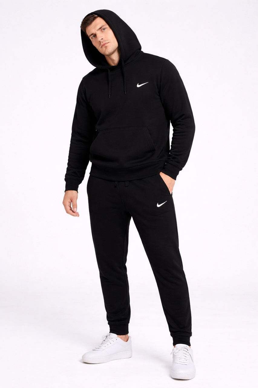 Trening din Bumbac Negru NK Logo