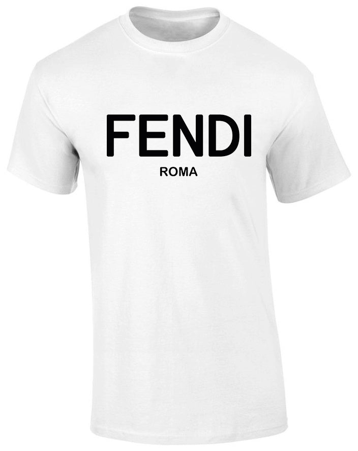 Tricou barbatesc ALB - FD Roma