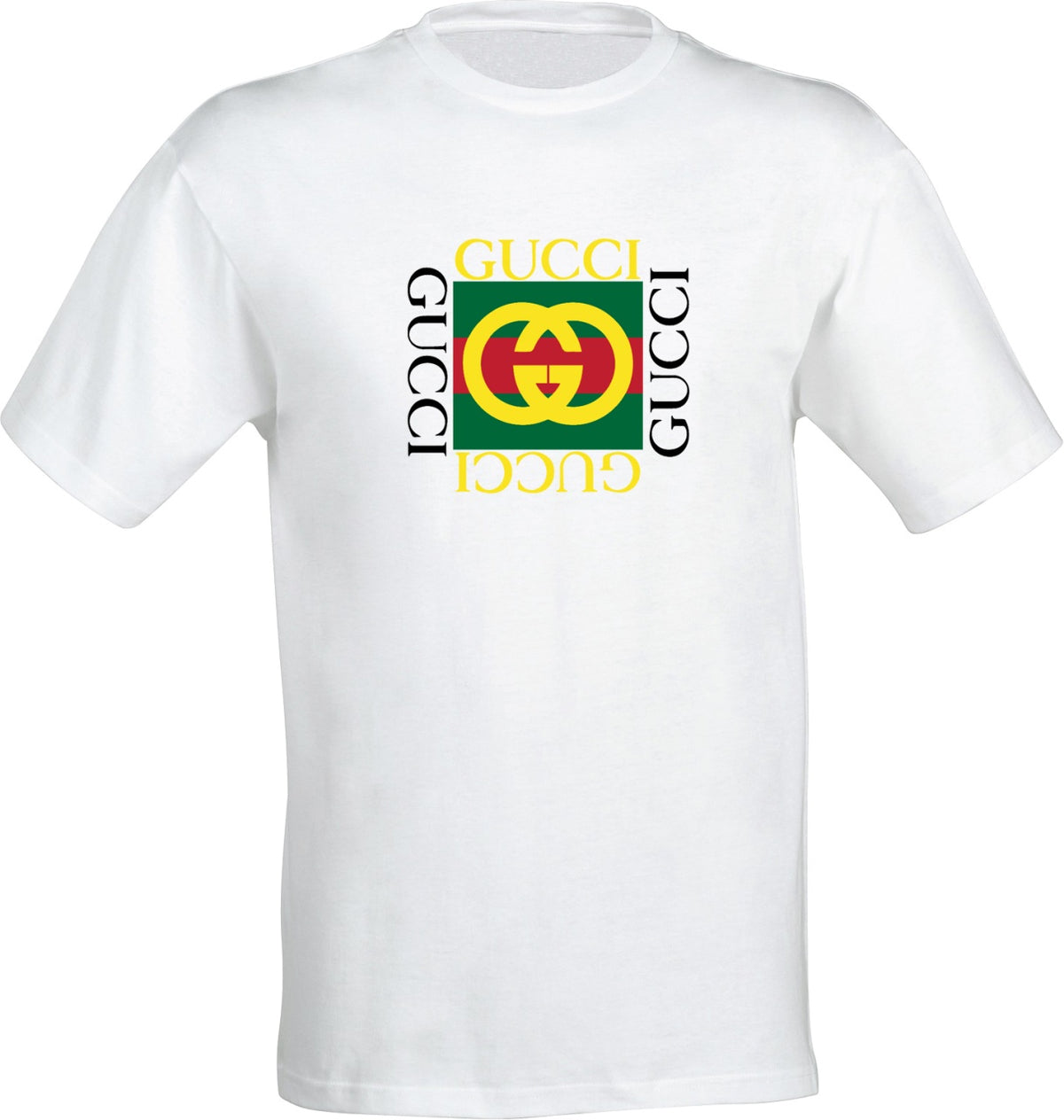 Tricou barbatesc ALB - GC Green
