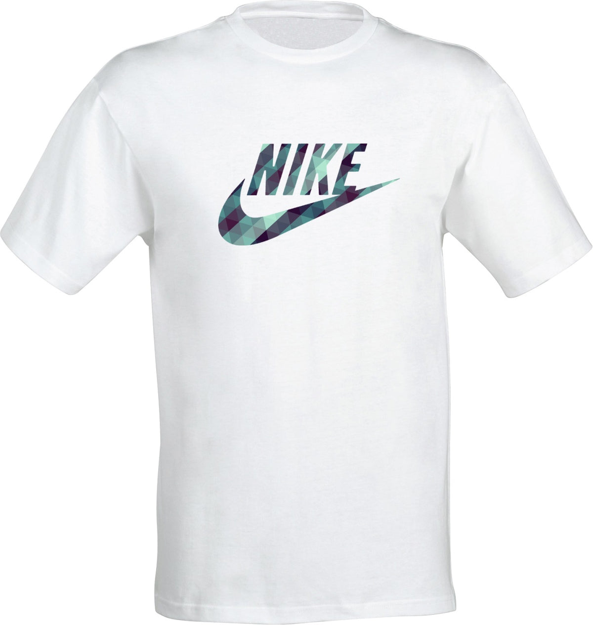 Tricou barbatesc ALB - N Geom