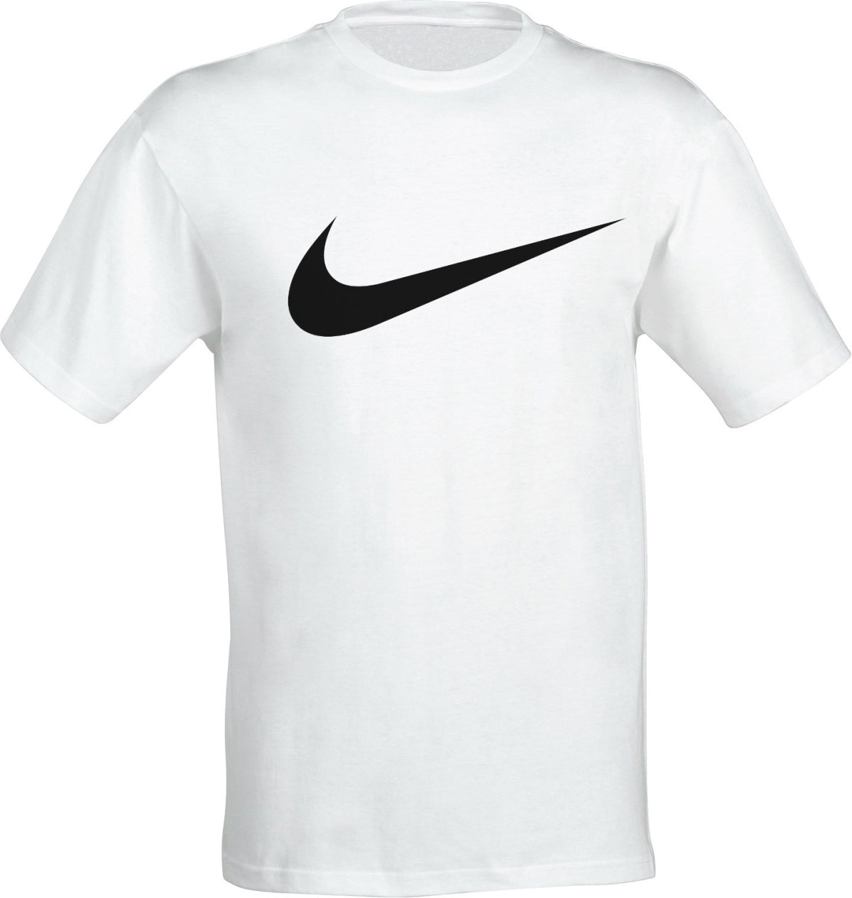 Tricou barbatesc ALB - N Logo