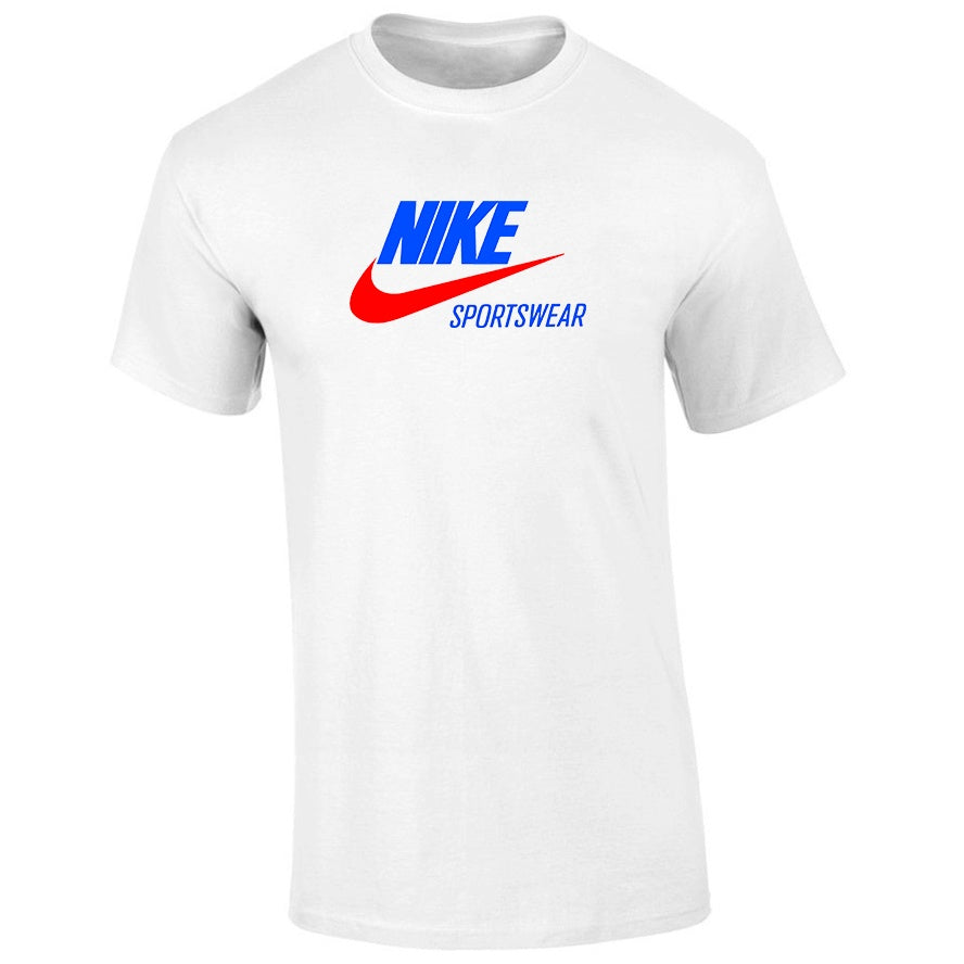 Tricou barbatesc ALB - N Sport