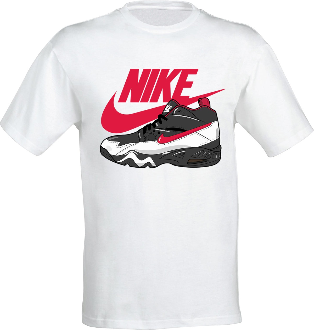 Tricou barbatesc - N Black Red