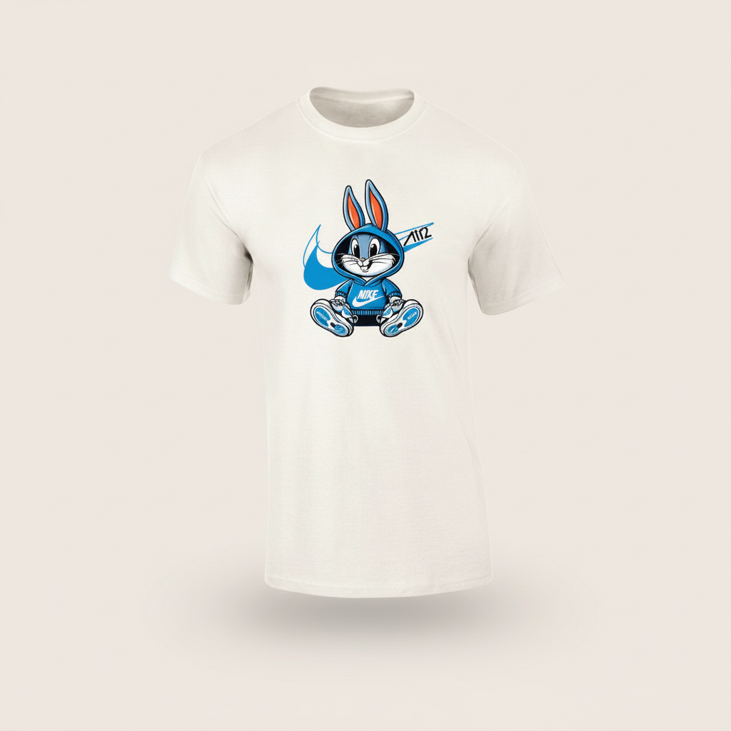 Tricou barbatesc - N Blue Bunny