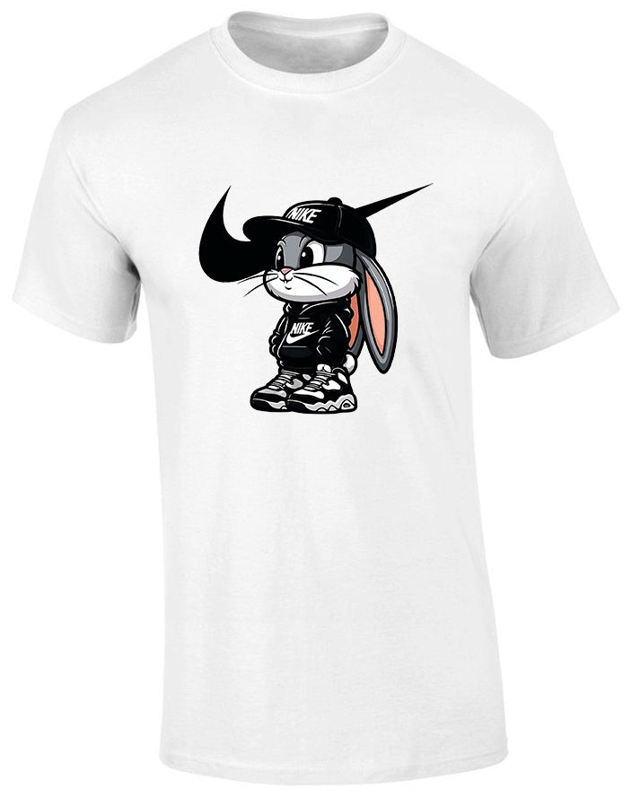 Tricou barbatesc - N logo Black Bunny