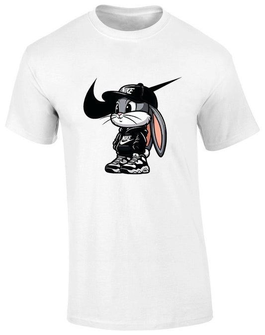 Tricou barbatesc - N logo Black Bunny