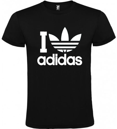 Tricou barbatesc NEGRU I love A COD N534