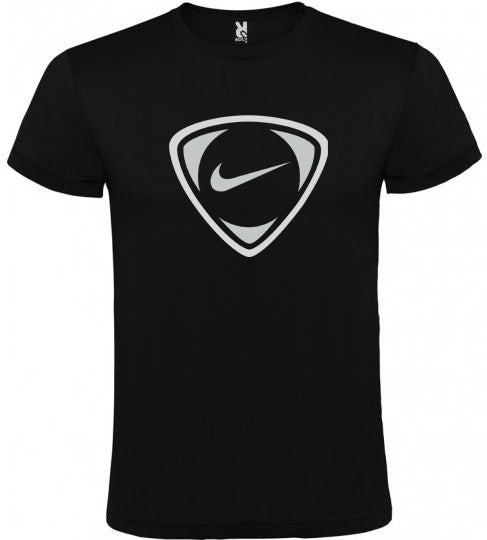 Tricou barbatesc NEGRU N Round COD N533