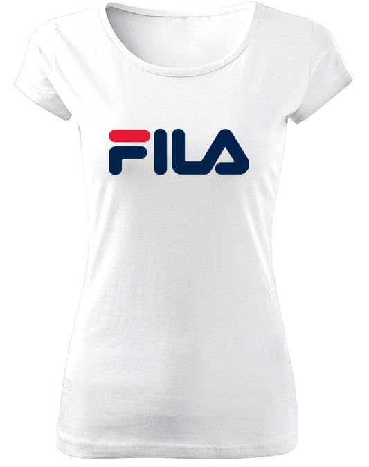 Tricou de dama ALB - FI