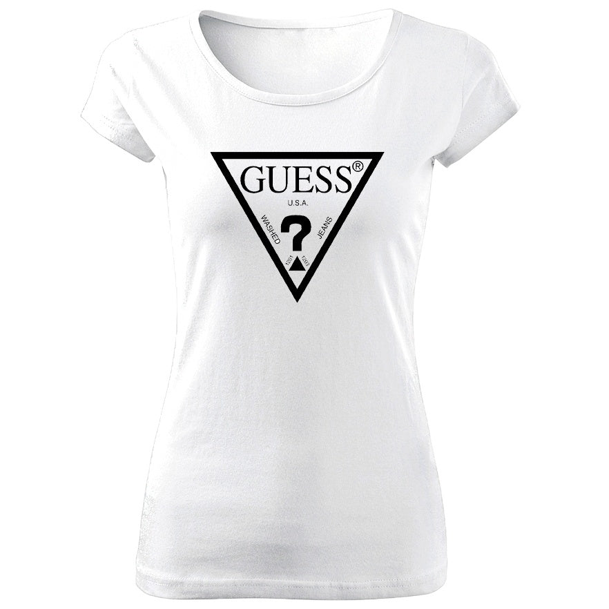 Tricou de Dama ALB - GS