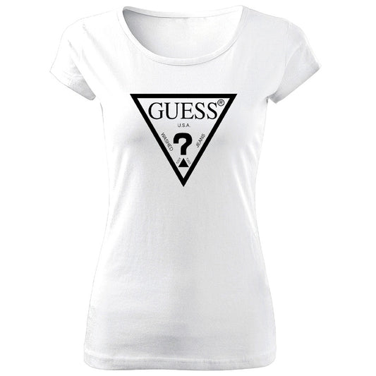 Tricou de Dama ALB - GS
