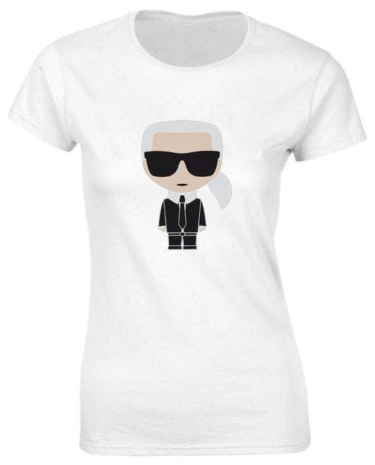 Tricou de dama ALB - K L