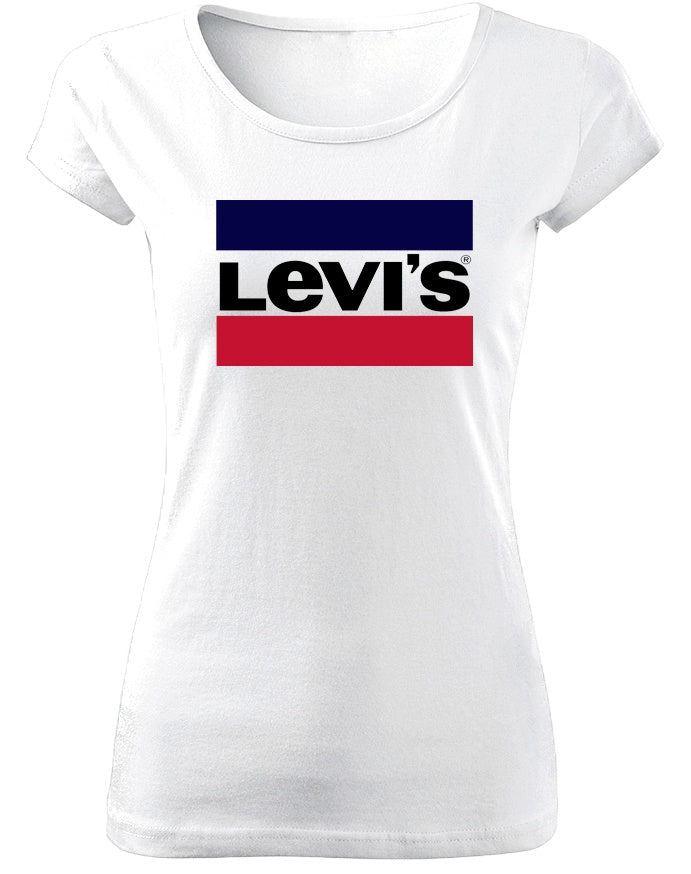 Tricou de dama ALB - LE Vintage