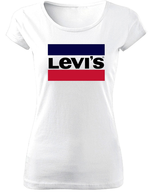 Tricou de dama ALB - LE Vintage