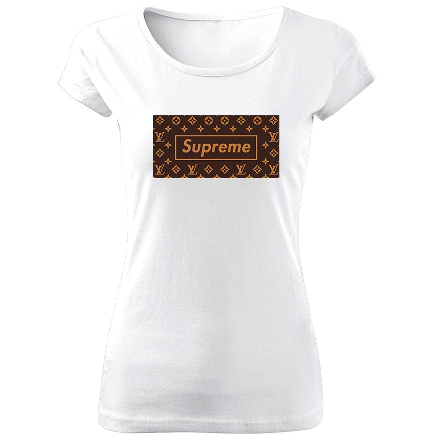 Tricou de dama ALB -LU SP