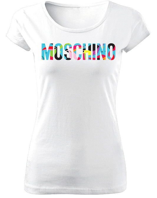 Tricou de dama ALB - MO
