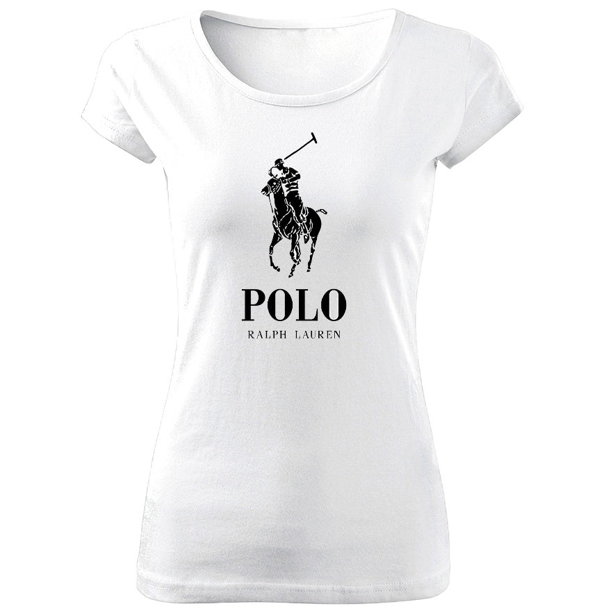 Tricou de Dama ALB PO R Cod D222