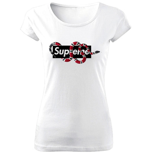 Tricou de Dama ALB - SP Snake