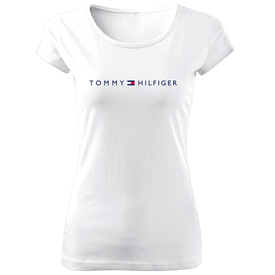 Tricou de Dama ALB - T Long