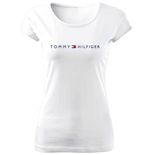 Tricou de Dama ALB - T Long