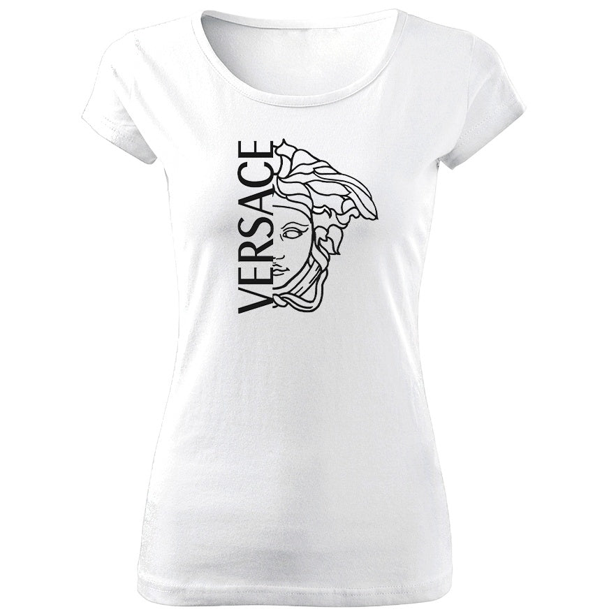 Tricou de Dama ALB - V Half