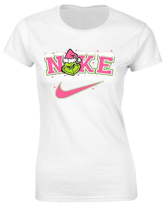 Tricou de dama N Grinch pink