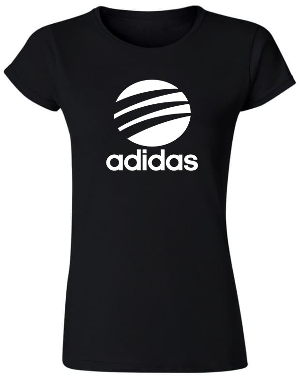 Tricou de dama NEGRU - A Circle