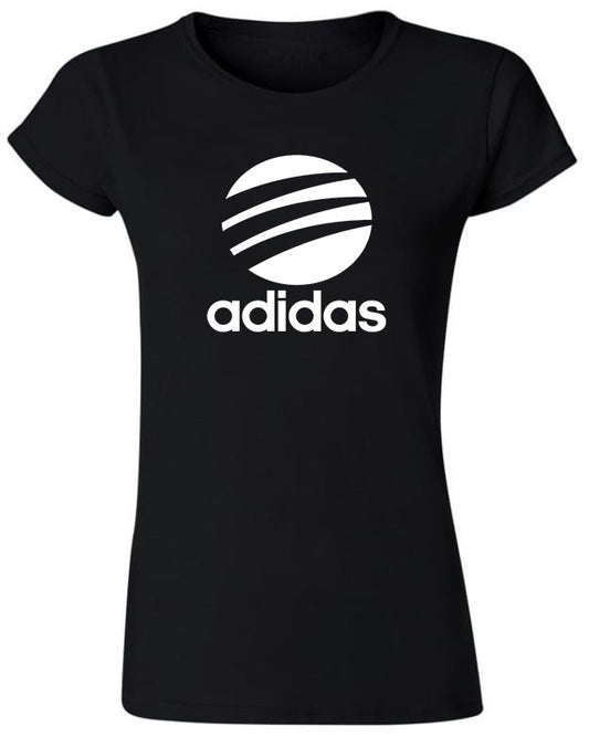 Tricou de dama NEGRU - A Circle