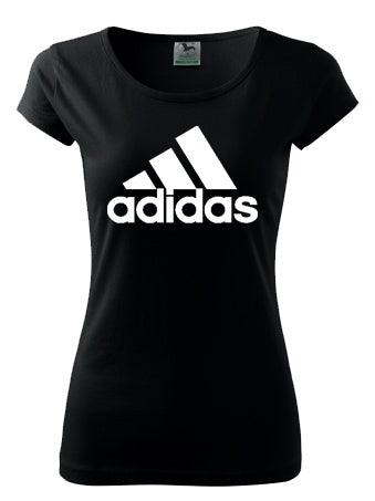Tricou de dama negru A Clasic N-D032