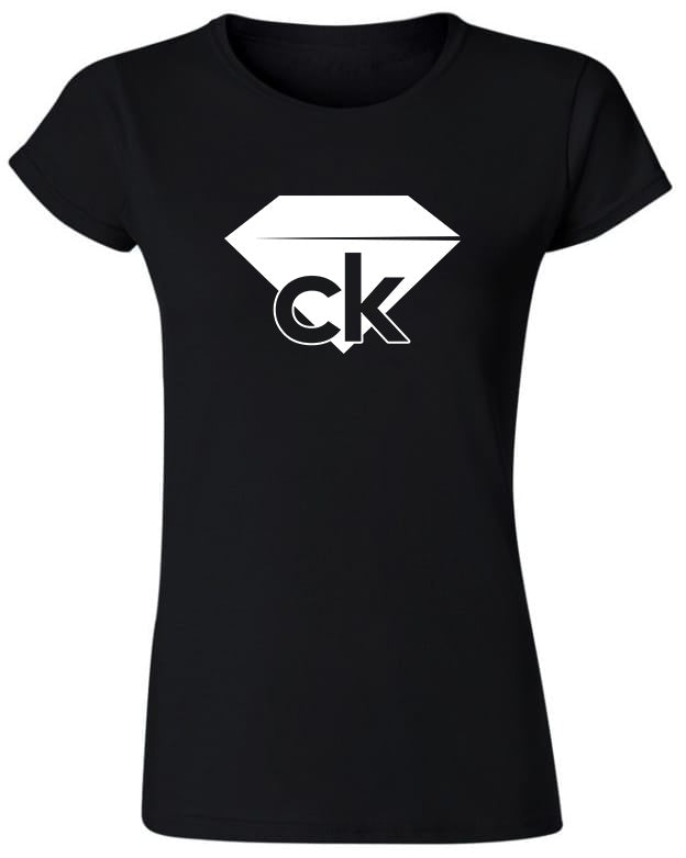 Tricou de dama NEGRU - C Diamant