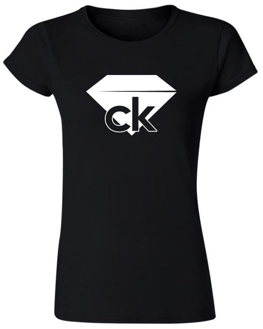 Tricou de dama NEGRU - C Diamant