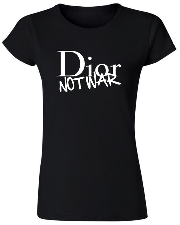 Tricou de dama NEGRU - D Not War