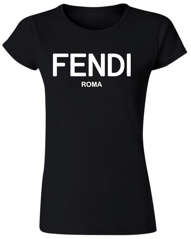 Tricou de dama NEGRU - F Rome