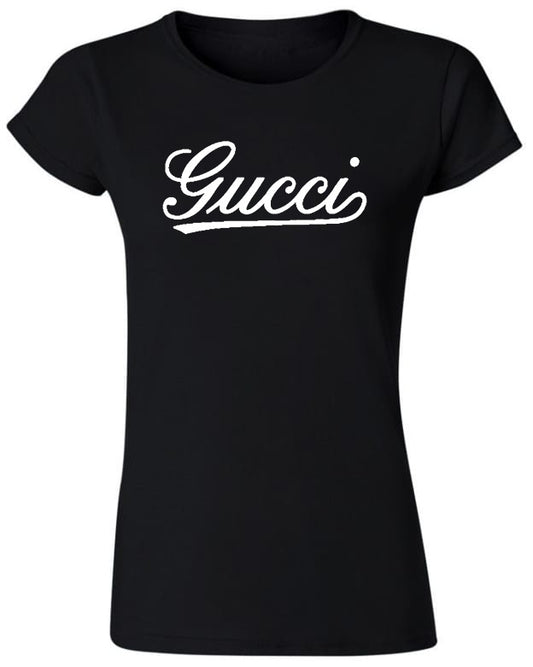 Tricou de dama NEGRU - GC Scris