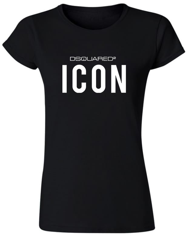 Tricou de dama NEGRU - ICON