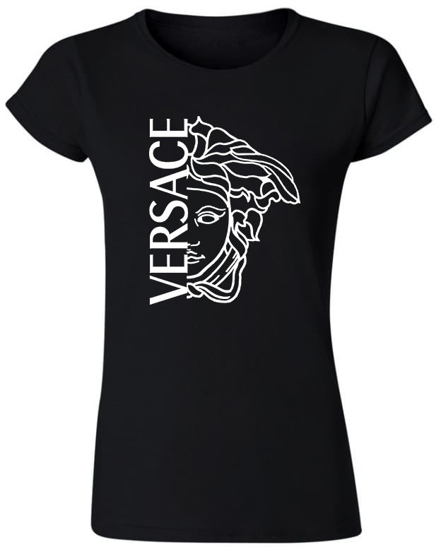 Tricou de dama NEGRU - Vers