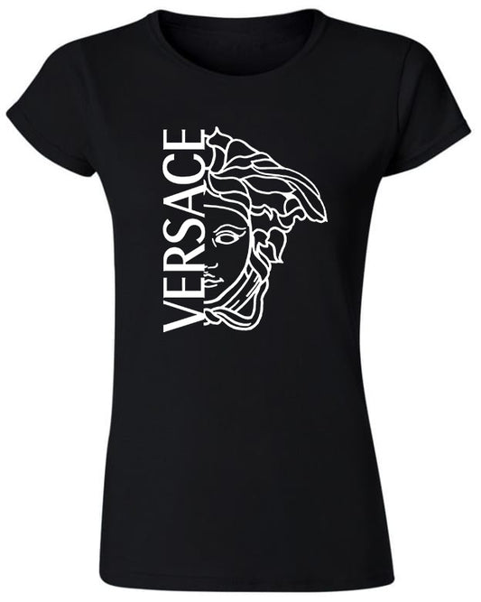 Tricou de dama NEGRU - Vers