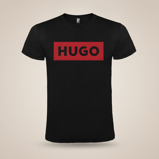 Tricou Negru - HG Rosu