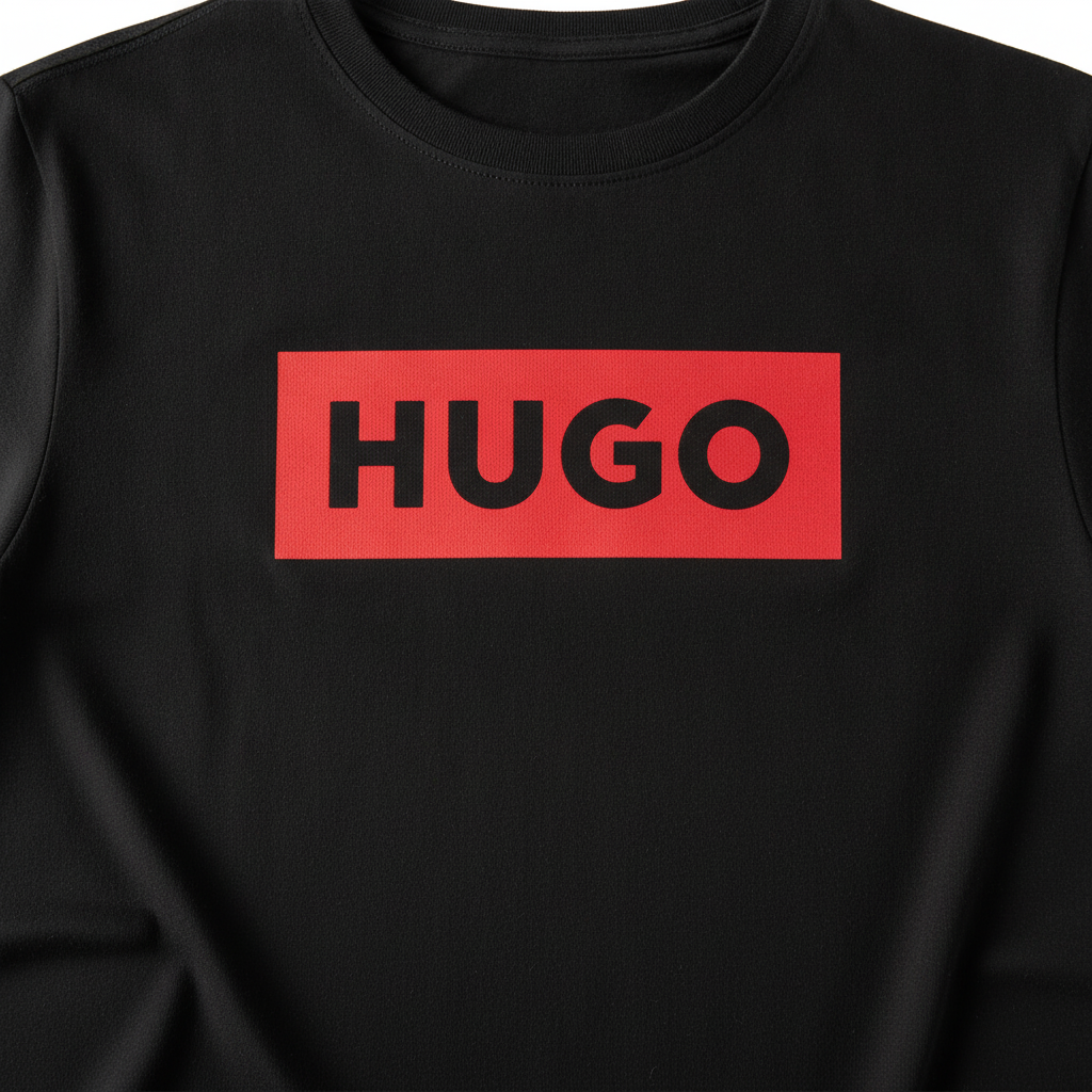 Tricou Negru - HG Rosu