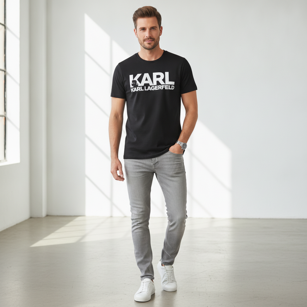 Tricou Negru - KL LAG