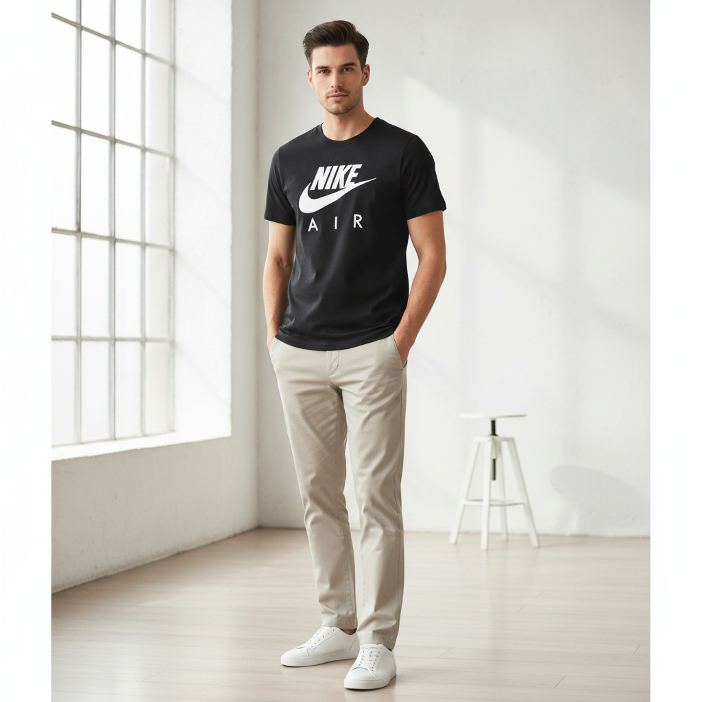 Tricou Negru - N Air