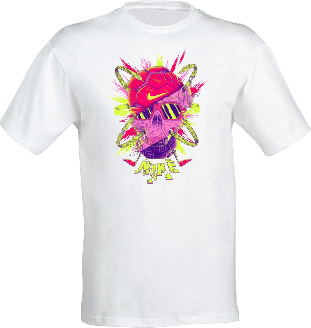 Tricou sport barbatesc N SKULL COD T560