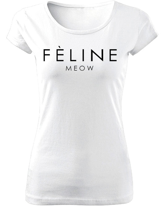 Tricou sport de dama Feline Meow COD D026